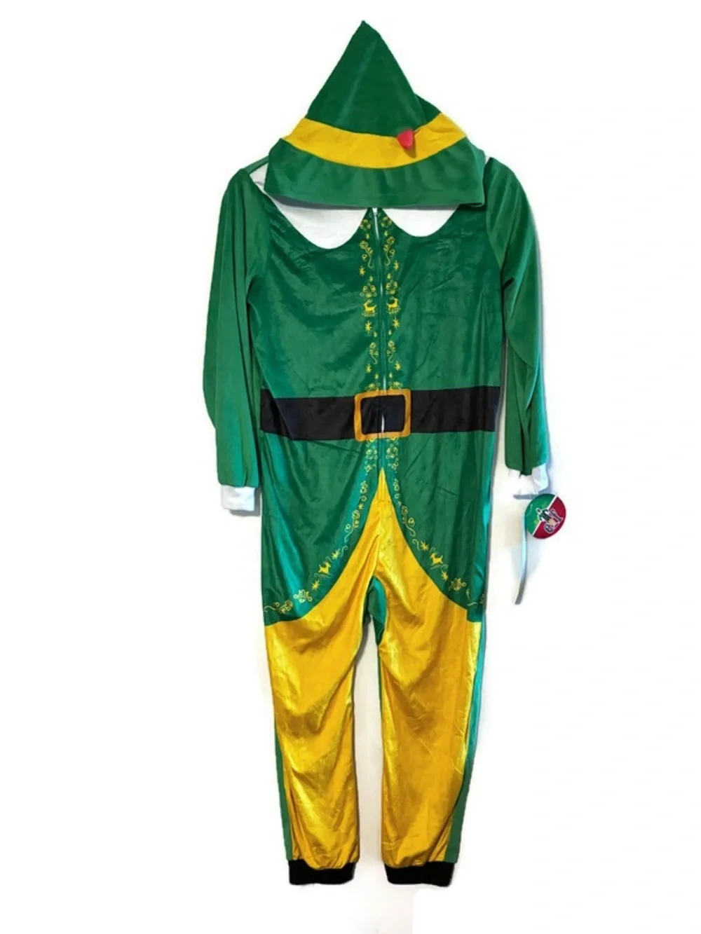 Buddy the Elf Christmas Long Sleeve Union Suit Jumpsuit Boys Kids Size Large